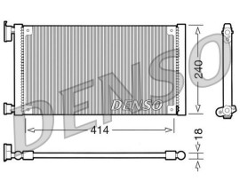 CONDENSER. AİR CONDİTİONİNG FIAT SEICENTO 98-10