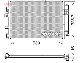 CONDENSER. AİR CONDİTİONİNG FORD C-MAX II 10-