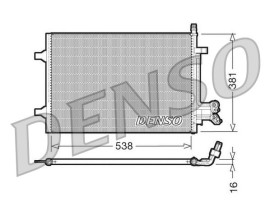 CONDENSER. AİR CONDİTİONİNG FORD FIESTA V 01-08