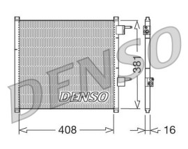 CONDENSER. AİR CONDİTİONİNG FORD KA 96-08