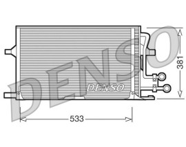 CONDENSER. AİR CONDİTİONİNG FORD MONDEO I 93-96