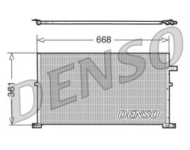 CONDENSER. AİR CONDİTİONİNG FORD MONDEO III 00-07
