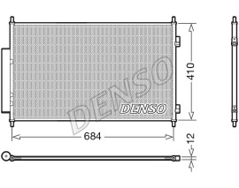 CONDENSER. AİR CONDİTİONİNG HONDA HR-V 14-