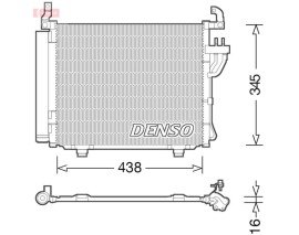 CONDENSER. AİR CONDİTİONİNG HYUNDAI İ10 I 07-13
