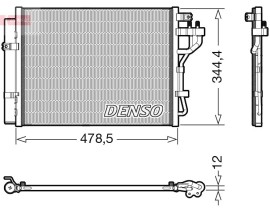 CONDENSER. AİR CONDİTİONİNG KIA PICANTO 11-