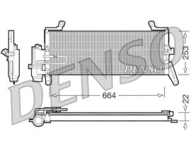 CONDENSER. AİR CONDİTİONİNG LANCIA Y 95-03