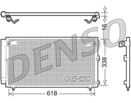CONDENSER. AİR CONDİTİONİNG LEXUS IS I 99-05