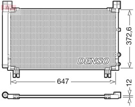CONDENSER. AİR CONDİTİONİNG LEXUS IS III 13-