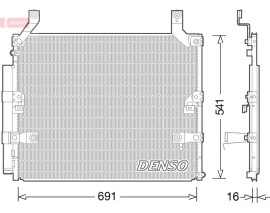 CONDENSER. AİR CONDİTİONİNG LEXUS LX 98-08