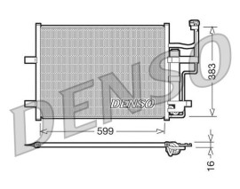 CONDENSER. AİR CONDİTİONİNG MAZDA 3 00-09