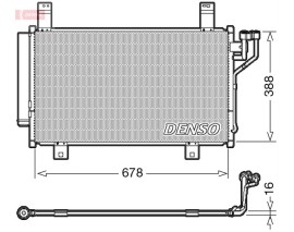 CONDENSER. AİR CONDİTİONİNG MAZDA CX-5 11-17