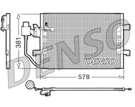 CONDENSER. AİR CONDİTİONİNG MERCEDES-BENZ A-CLASS W168 97-04