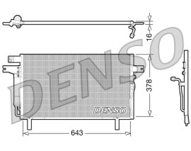 CONDENSER. AİR CONDİTİONİNG NISSAN PATHFINDER II 97-04