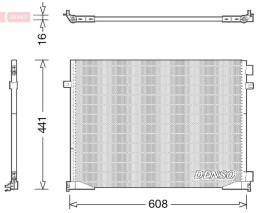 CONDENSER. AİR CONDİTİONİNG NISSAN PRIMASTAR 01-