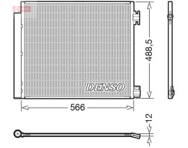 CONDENSER. AİR CONDİTİONİNG NISSAN QASHQAI II 13-