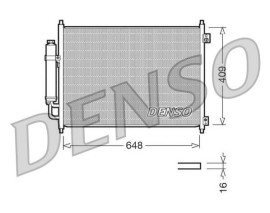 CONDENSER. AİR CONDİTİONİNG NISSAN X-TRAIL T31 07-13