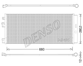 CONDENSER. AİR CONDİTİONİNG OPEL ADAM 12-19
