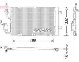 CONDENSER. AİR CONDİTİONİNG OPEL ASTRA H 04-14