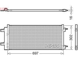 CONDENSER. AİR CONDİTİONİNG OPEL ASTRA K 15-