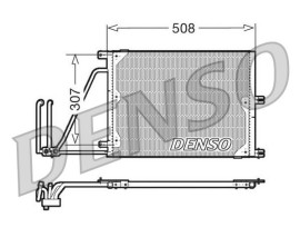CONDENSER. AİR CONDİTİONİNG OPEL VECTRA B 95-03