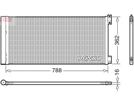 CONDENSER. AİR CONDİTİONİNG OPEL VIVARO B 14-