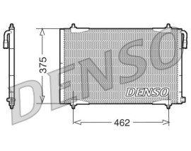 CONDENSER. AİR CONDİTİONİNG PEUGEOT 206 98-12