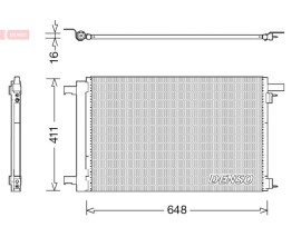 CONDENSER. AİR CONDİTİONİNG PEUGEOT RCZ 10-15