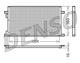 CONDENSER. AİR CONDİTİONİNG RENAULT LAGUNA I 93-01