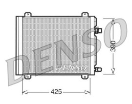 CONDENSER. AİR CONDİTİONİNG RENAULT TWINGO I 93-07