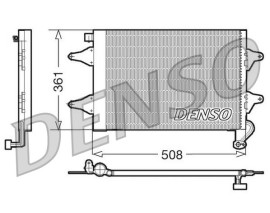 CONDENSER. AİR CONDİTİONİNG SEAT CORDOBA 6L 02-09
