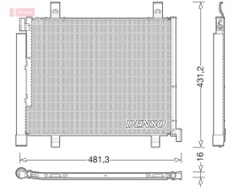 CONDENSER. AİR CONDİTİONİNG SEAT MII KF1 11-