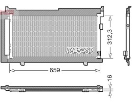 CONDENSER. AİR CONDİTİONİNG SUBARU FORESTER 13-