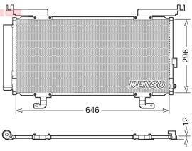 CONDENSER. AİR CONDİTİONİNG SUBARU OUTBACK 15-