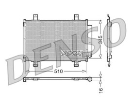 CONDENSER. AİR CONDİTİONİNG SUZUKI SWIFT III 05-