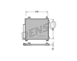 CONDENSER. AİR CONDİTİONİNG TOYOTA IQ 09-15
