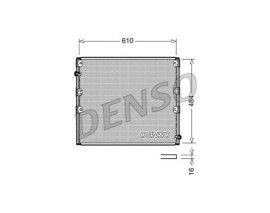 CONDENSER. AİR CONDİTİONİNG TOYOTA LAND CRUISER / PRADO / COLORADO J90 95-02