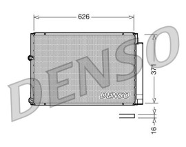 CONDENSER. AİR CONDİTİONİNG TOYOTA PRIUS W1 00-04