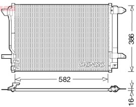 CONDENSER. AİR CONDİTİONİNG VW BEETLE 5C 11-19