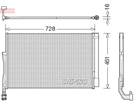 CONDENSER. AİR CONDİTİONİNG VW TOUAREG 7P 10-18