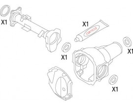 CONTA SETİ. DİFERANSİYEL KIT Gasket Set. differential