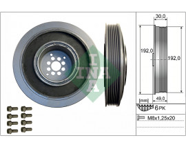 CRANK/PUL/KİT FEAD CRANKSH. PULLEY 2085