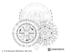 DEBRİYAJ SETİ A3 8P .A3 8P CABRİO.A3 8P SPORTBACK.TT 8J COUPE.TT 8J ROADSTER