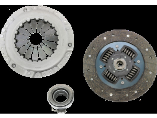 DEBRİYAJ SETİ BASKI DİSK BİLYA HYUNDAI H100 2.5L D4BA MİNİBÜS 94-