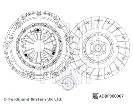 DEBRİYAJ SETİ S 60 I.S 60 I AWD.V 70 II D5.V 70 II D5 AWD.XC70 II D5 AWD