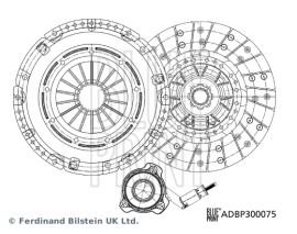 DEBRİYAJ SETİ SET RULMAN JUMPER-BOXER-DUCATO 160 MLT 3.0 HDI 06 F1CE0441A-F1CE0481D-F30DT-F30DT