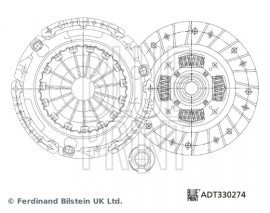 DEBRİYAJ SETİ TOYOTA
