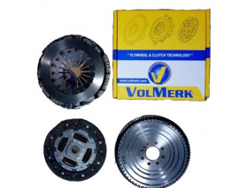 DEBRİYAJ SETİ VOLANLI KİT FOCUS III CMAX 1.6 TDCİ 6 İLERİ 115 PS 12 15 SABİT VOLANLI