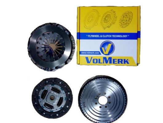 DEBRİYAJ SETİ VOLANLI KİT FOCUS III CMAX 1.6 TDCİ 6 İLERİ 115 PS 12 15 SABİT VOLANLI