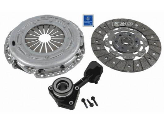 DEBRİYAJ SETİ XTEND CSC İLE C-MAX-FOCUS II-MAZDA 04-09 VOLVO C30-S40-V50 1.6D RULMANLI