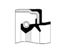 DEFRANSİYEL SAĞ ÇIKIŞ KEÇESİ FIORINO 1.3 MTJ 16V 29.8x52x10x13.5